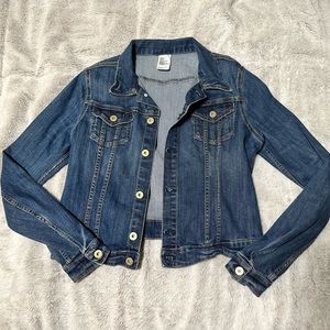 H&M, denim jacket, size 12